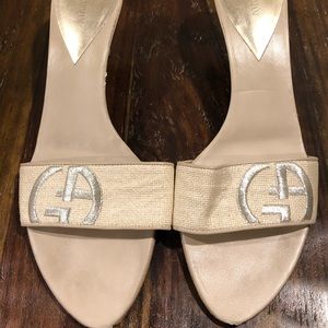 Giorgio Armani Woman’s Leather Sandals